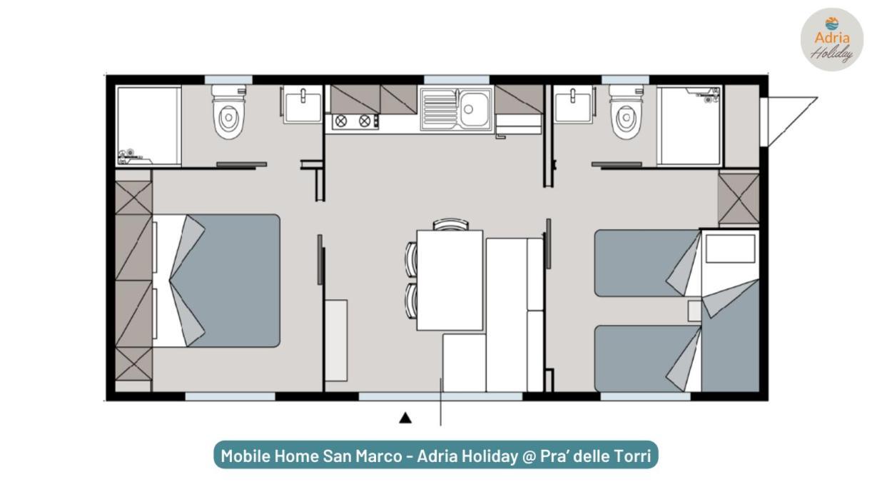 Pra' Delle Torri - Adria Holiday Mobile Homes Caorle Luaran gambar