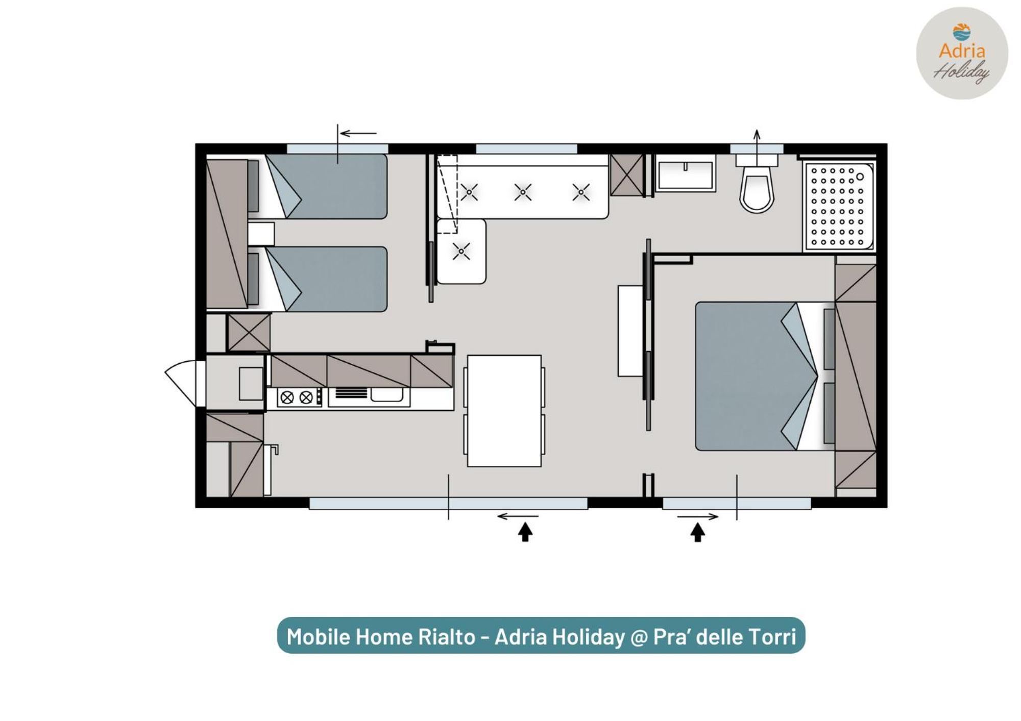 Pra' Delle Torri - Adria Holiday Mobile Homes Caorle Luaran gambar